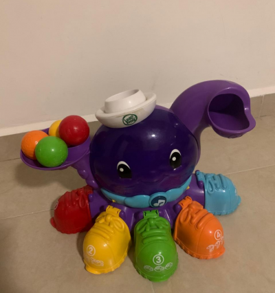 Pulpo LEAP FROG juguete 