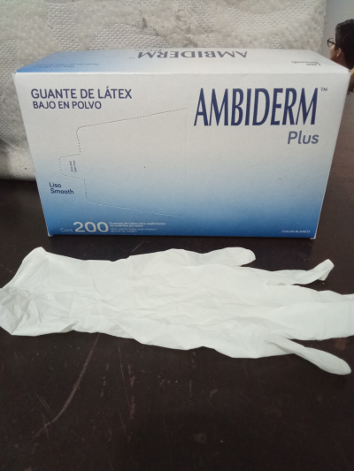 Guantes de látex 