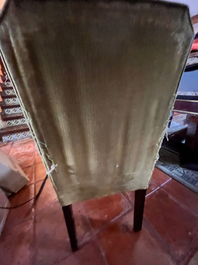comedor de caoba estilo tradicional 8 sillas con vitrina, buffetera y aparador y 