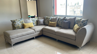 Sala Modular en L Sofa , Sillón 