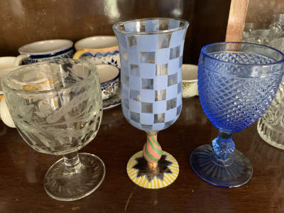 Copas de Cristal McKenzie $2,250 x cada copa