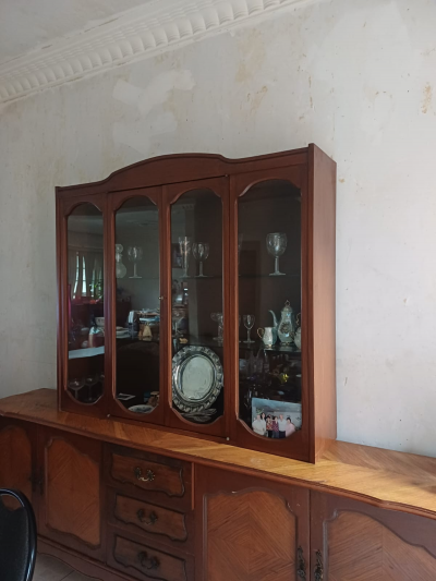 Comedor de caoba maciza para 8 personas  